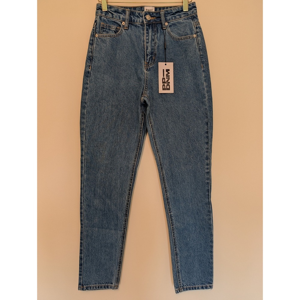 Princess Polly NWT Womens US 2 Montenegro Organic Skinny Jeans (fits 26x28.5)